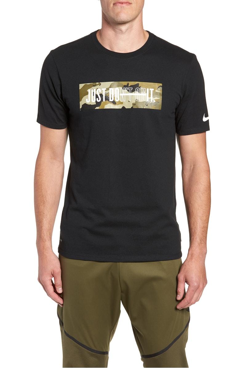 neutral olive nike shirt