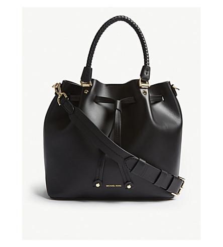 michael michael kors blakely leather bucket bag