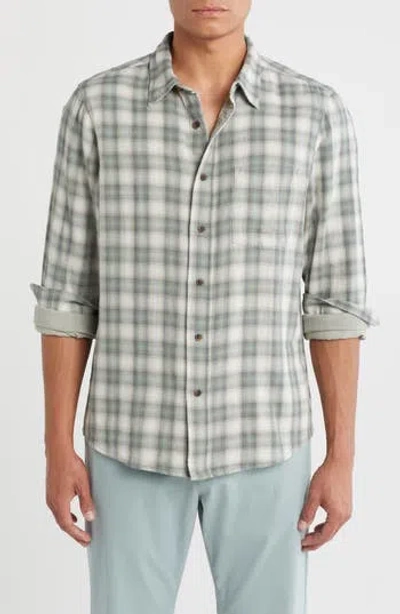 14TH & UNION 14TH & UNION DUOFOLD FLANNEL BUTTON-UP SHIRT