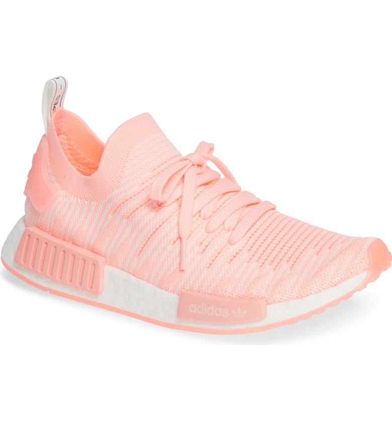 nmd_r1 stlt primeknit shoes clear orange