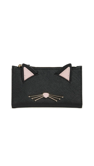 KATE SPADE CAT'S MEOW MIKEY CAT WALLET