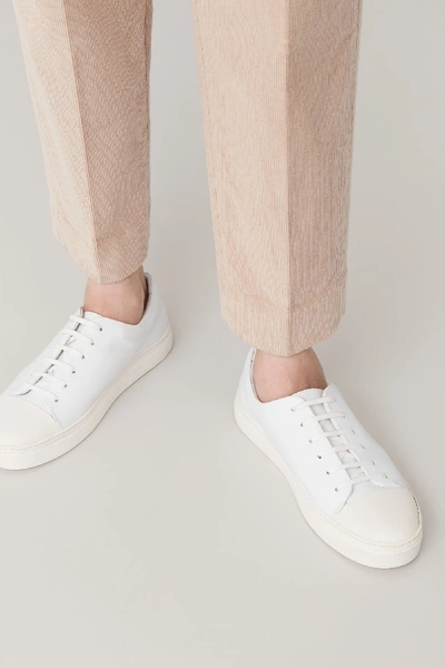 Cos white sneakers online