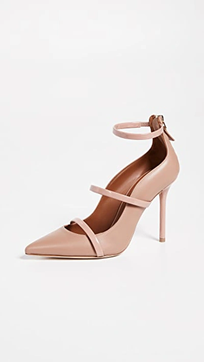 MALONE SOULIERS ROBYN 100MM PUMPS