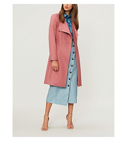 ted baker sandra wrap coat grey