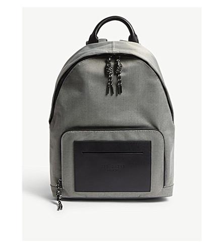 ted baker filer smart nylon backpack