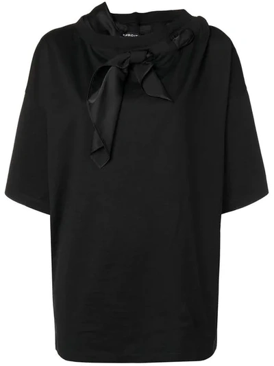Y/PROJECT Y / PROJECT KNOTTED TOP - BLACK