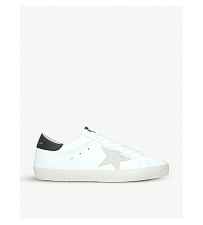 GOLDEN GOOSE SUPERSTAR CLEAN LEATHER TRAINERS