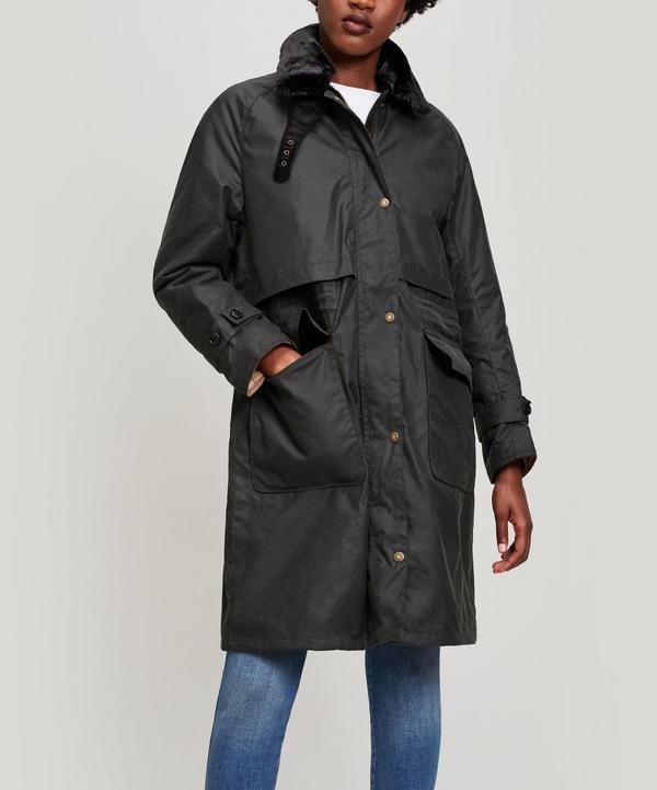 Barbour floree wax coat hotsell