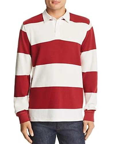 PACIFIC & PARK STRIPED RUGBY SHIRT - 100% EXCLUSIVE