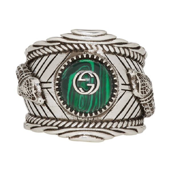 gucci ring green