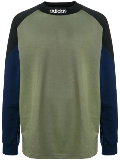 green long sleeve adidas top