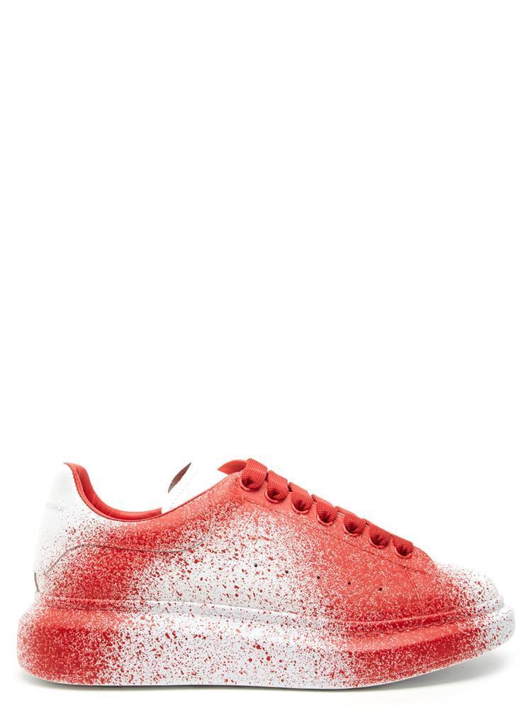 alexander mcqueen red sneakers
