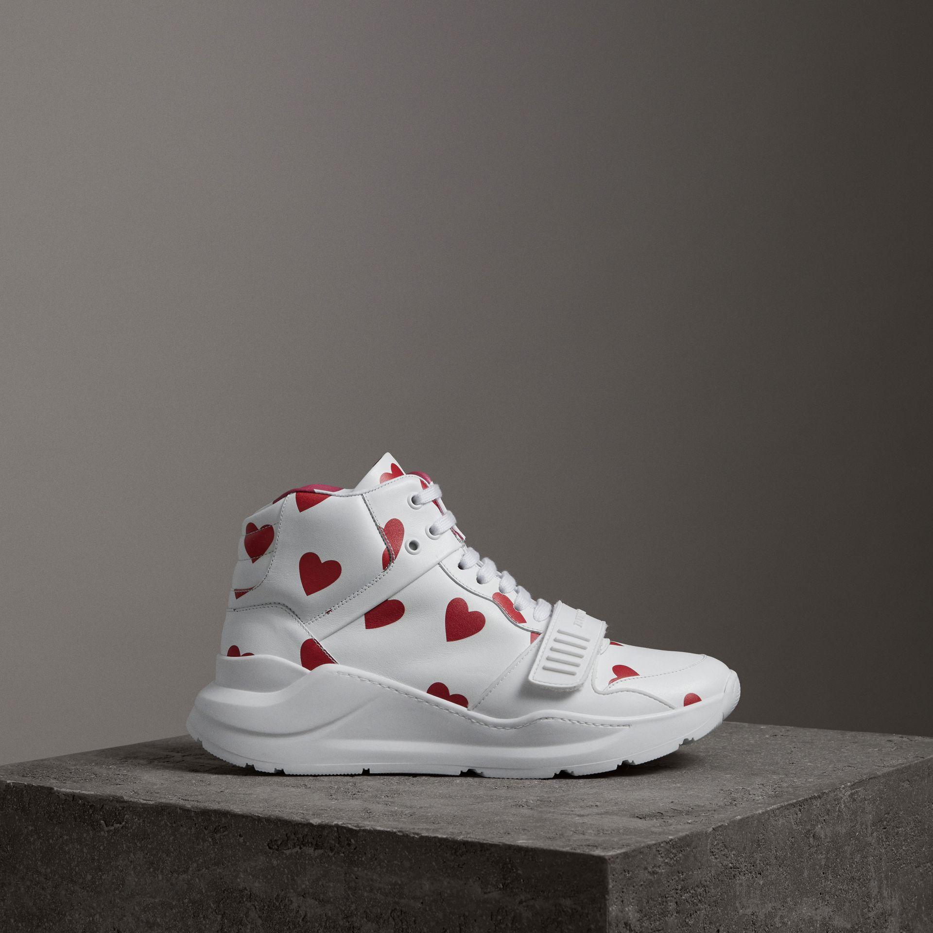 burberry heart sneakers
