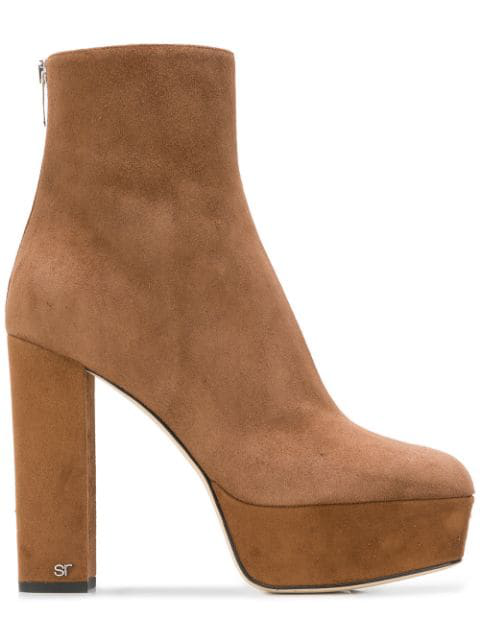 sergio rossi platform boots