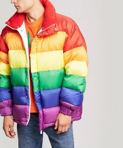 Burberry 2025 rainbow puffer