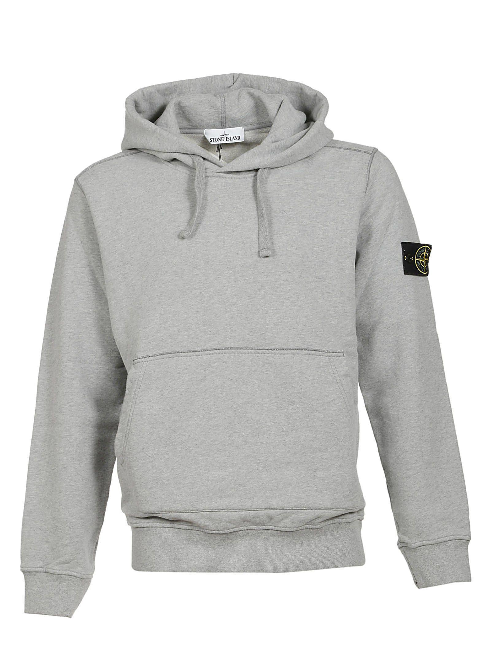 stone island black arm badge sweatshirt