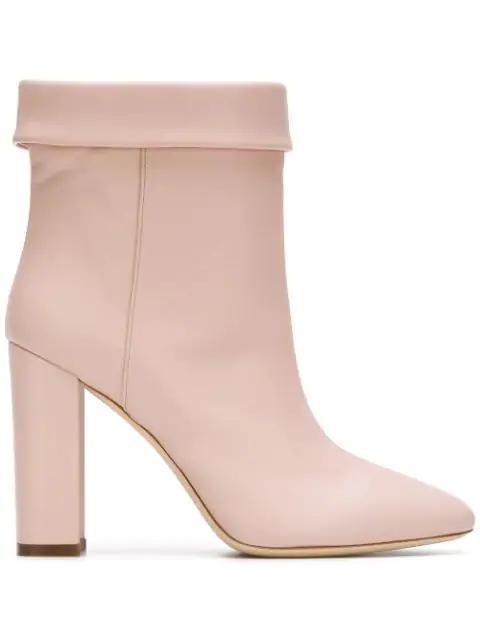 ankle boots pink