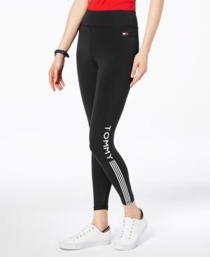 tommy hilfiger sport logo leggings