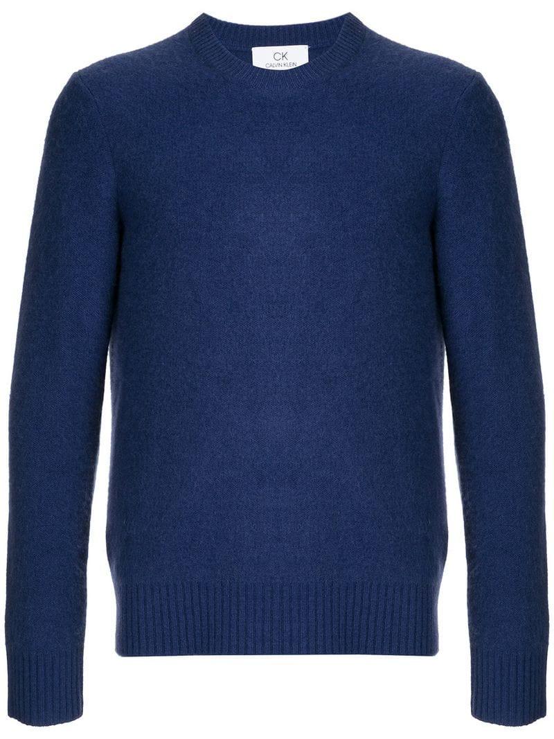 calvin klein blue jumper