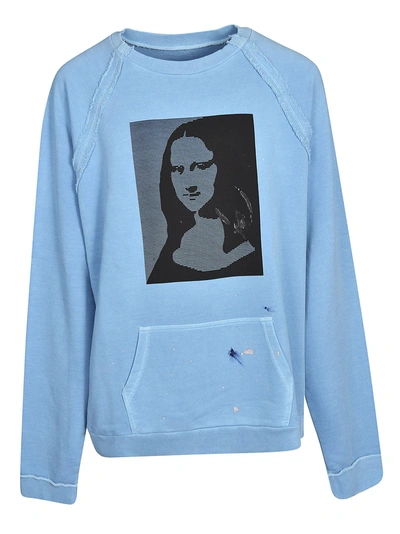 Maison margiela mona lisa print 2025 sweatshirt