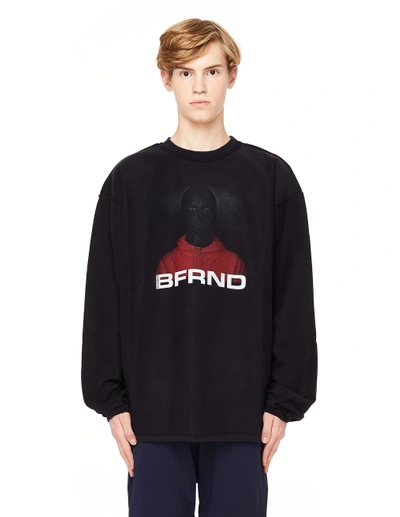 VETEMENTS BFRND-PRINTED LONGSLEEVE TOP