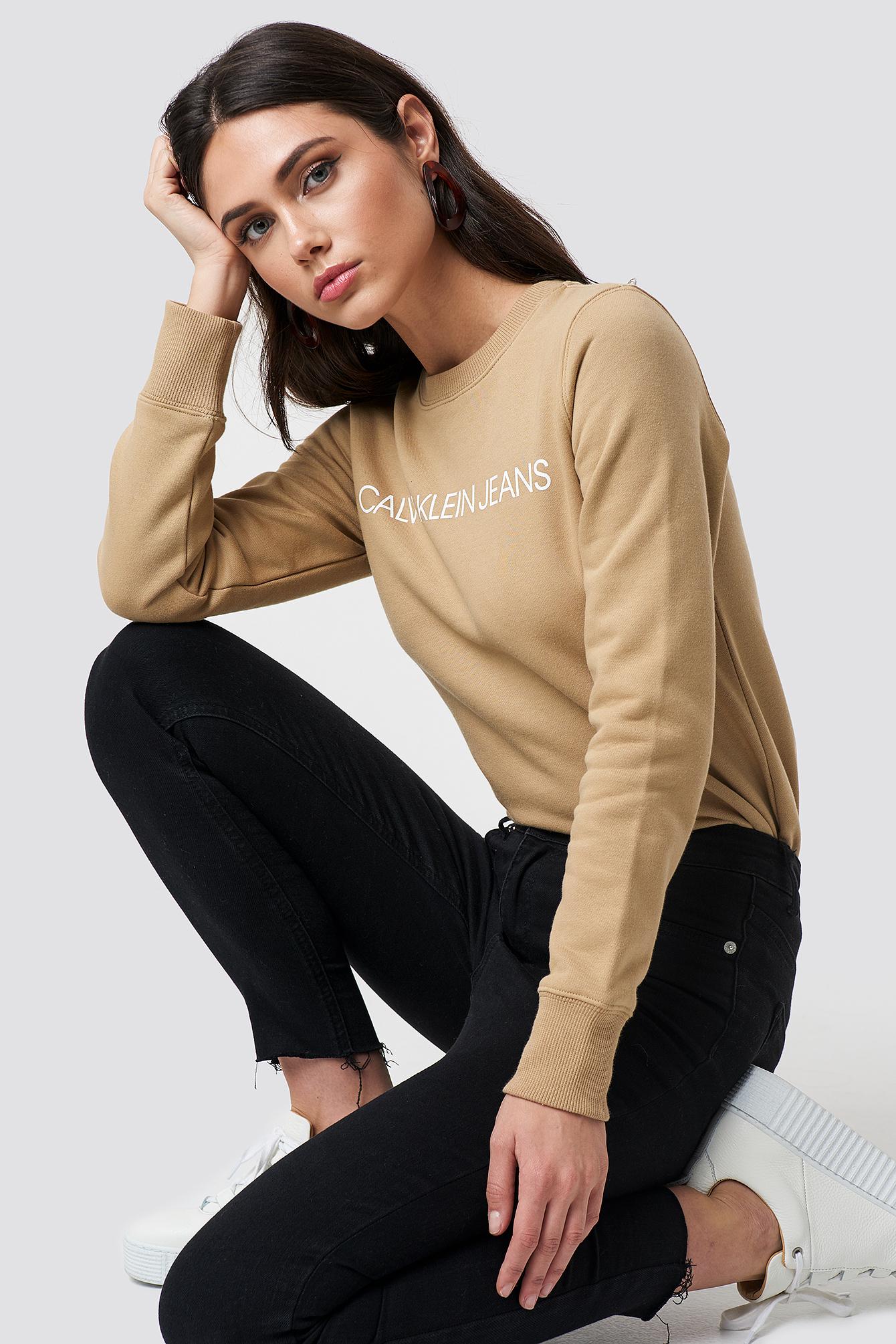 calvin klein institutional regular crew neck