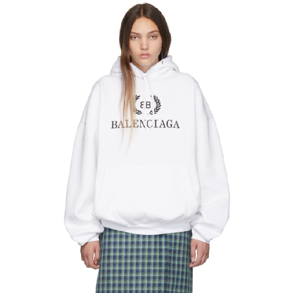 balenciaga crest hoodie