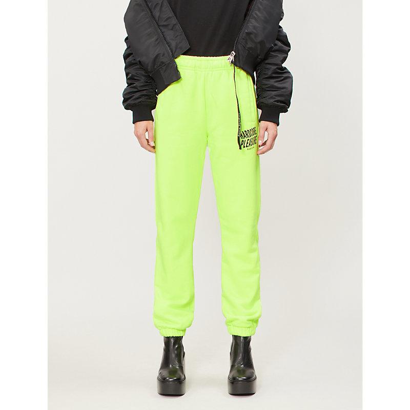 neon jogging bottoms