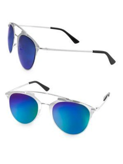 AQS AQS WOMEN'S ALFIE 52MM AVIATOR SUNGLASSES