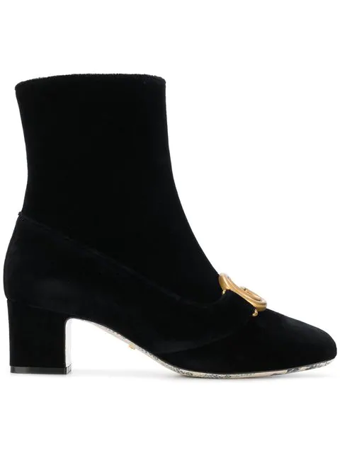 black gucci ankle boots