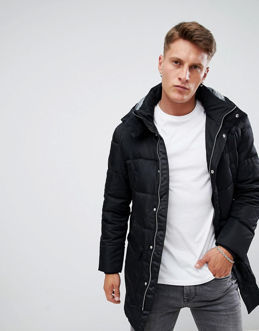 Armani Exchange Long Down Puffer Jacket 