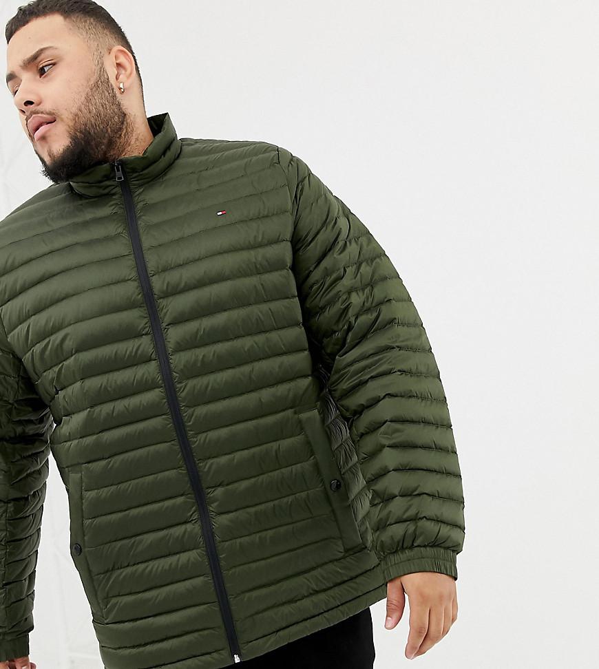 tommy hilfiger lightweight packable down jacket