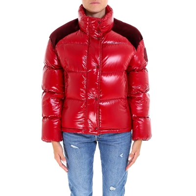 Shop Moncler Chouette Jacket In Red