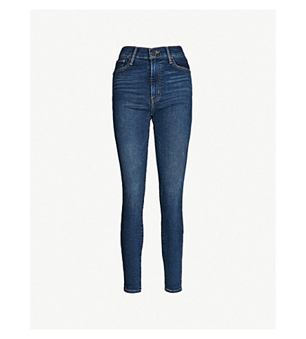 levi's mile high super skinny breakthrough blue