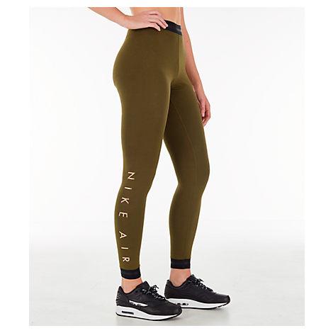 nike air khaki leggings