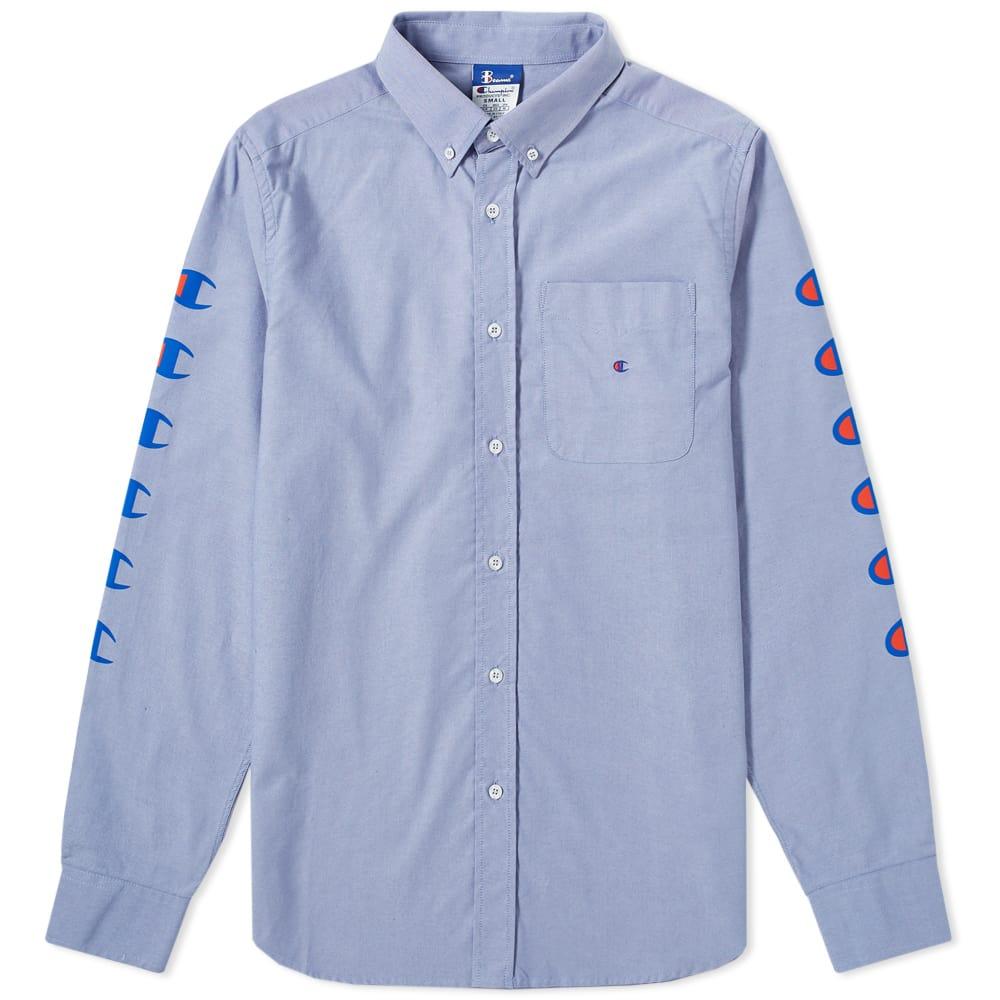 champion button up shirt