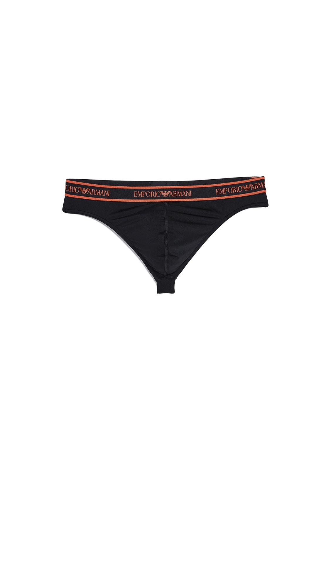 emporio armani essential microfiber thong