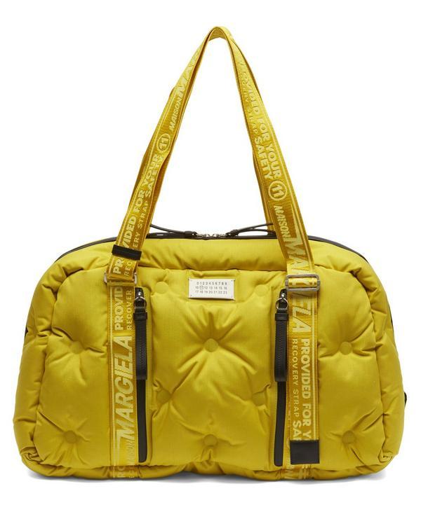 yellow holdall