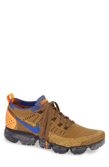 Erkek Nike Air VaporMax Flyknit 2 Lifestyle Ayakkab Koyu Gri