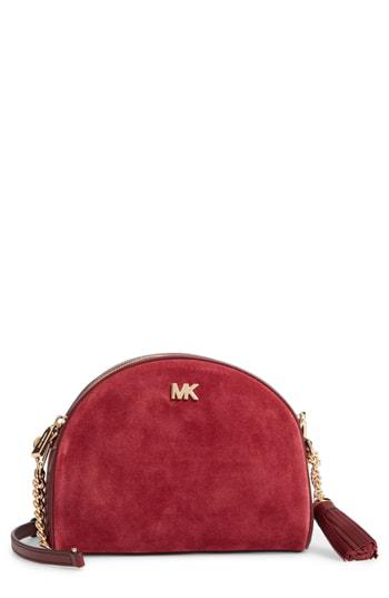 maroon mk crossbody