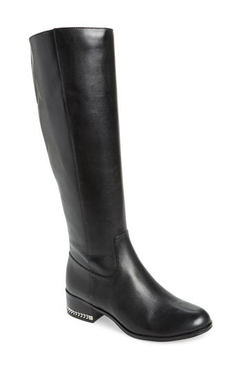 michael michael kors walker leather boot