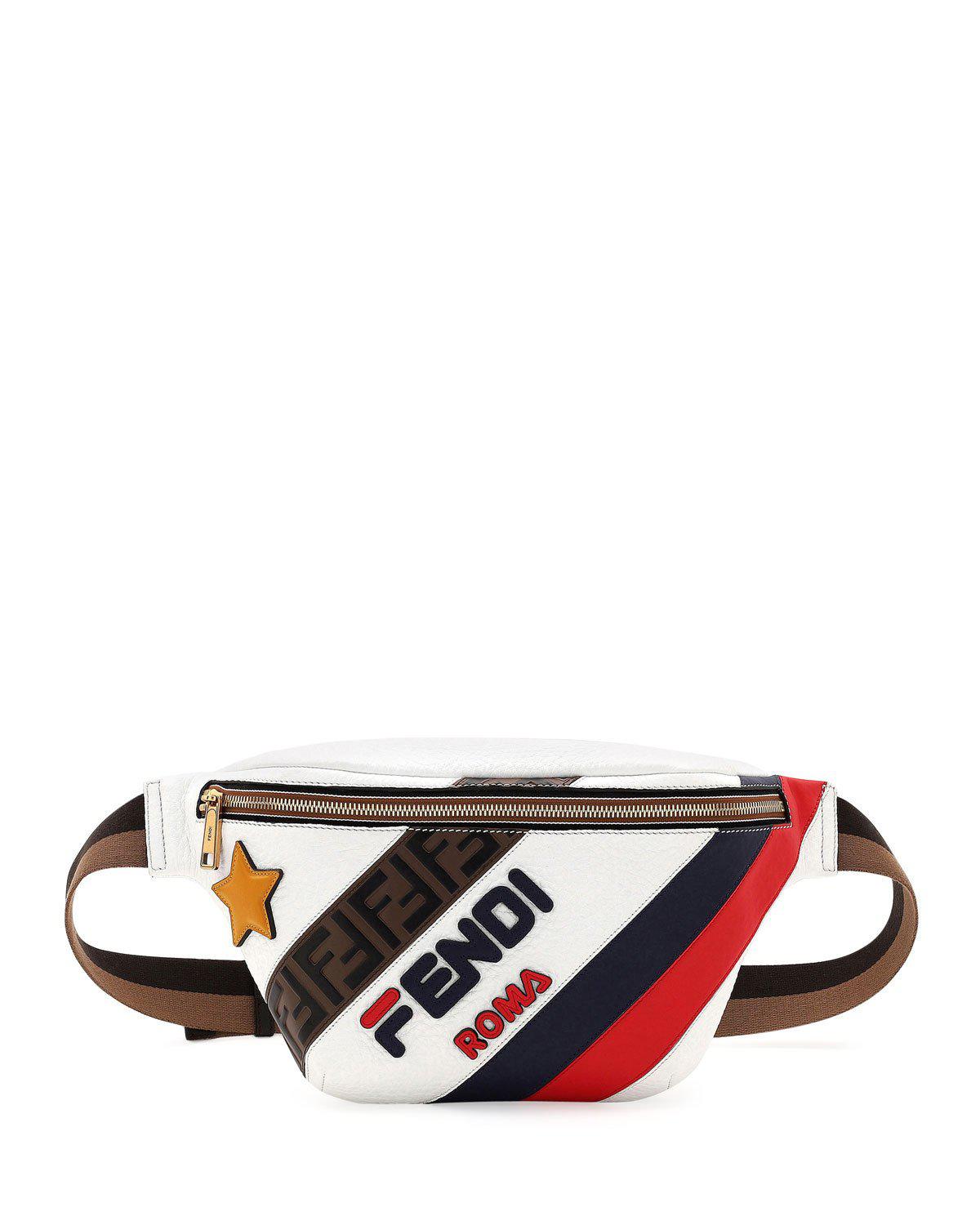 fendi fanny pack white