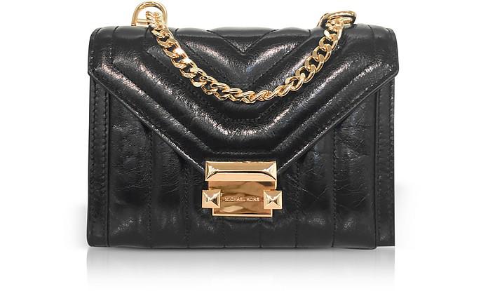 whitney small quilted leather convertible shoulder bag