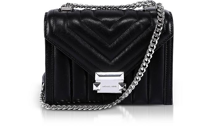 whitney small quilted leather convertible shoulder bag