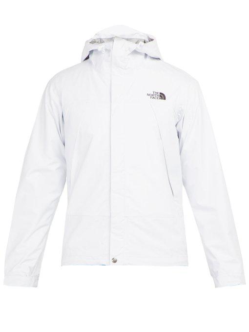 white hooded jacket men's