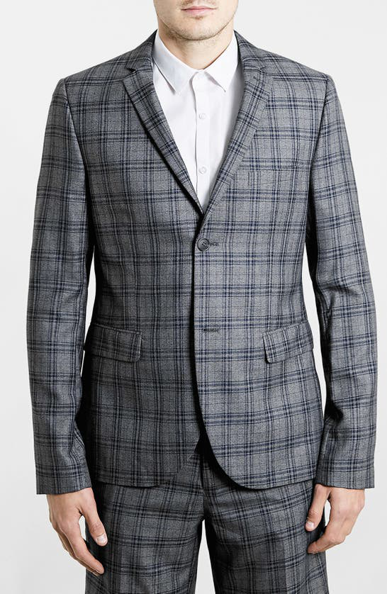 topman plaid suit