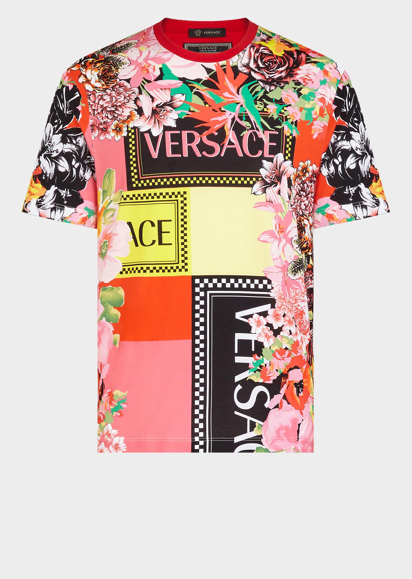 versace print t shirt