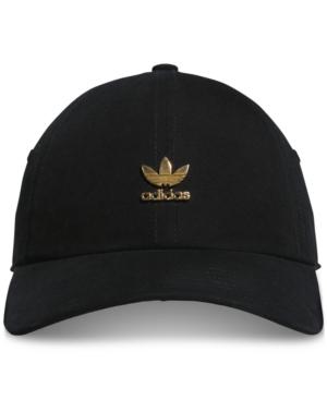black and gold adidas cap