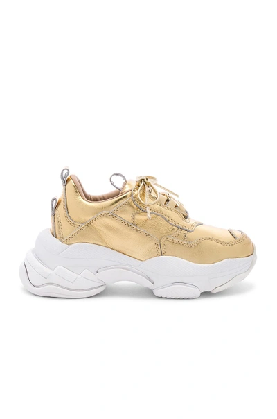 Jeffrey campbell gold sneakers on sale