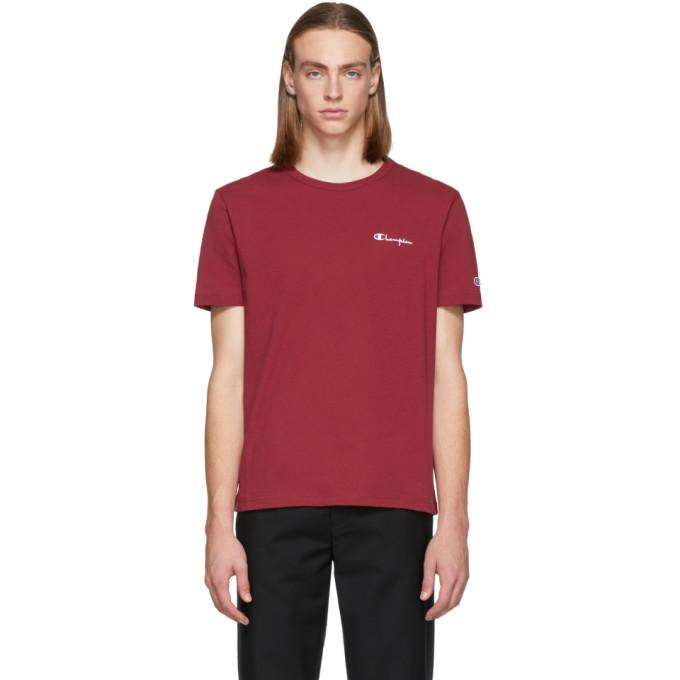 champion burgundy shirt